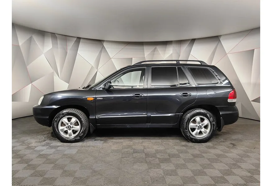 Hyundai Santa Fe 2.0 CRDi AT 4WD (112 л.с.) Черный в АВИЛОН. Слайд №5