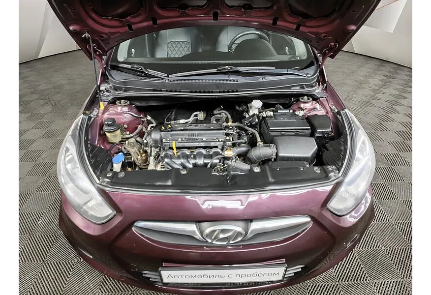 Hyundai Solaris 1.6 MT (123 л.с.) Active Plus Фиолетовый в АВИЛОН. Слайд №10