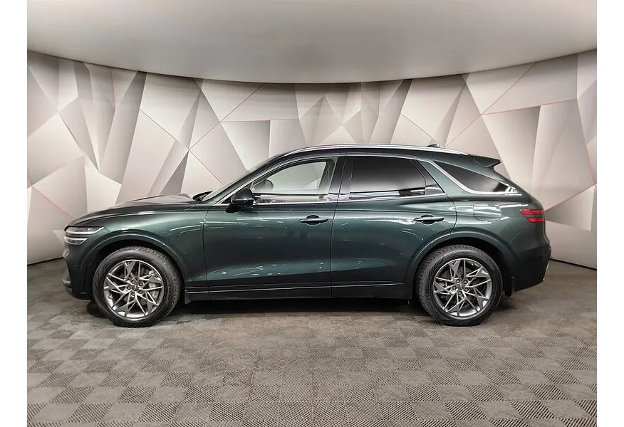 Genesis GV70 2.5T-GDI 8AT 4WD (249 л.с.) Advance + Smart Sense Зеленый в АВИЛОН. Слайд №5