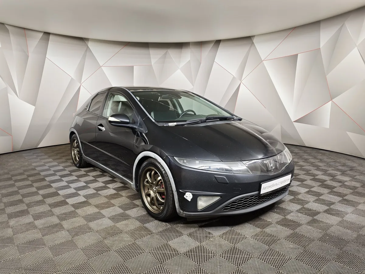 Honda Civic 1.8 I-SHIFT (140 л.с.) Черный в АВИЛОН. Слайд №3
