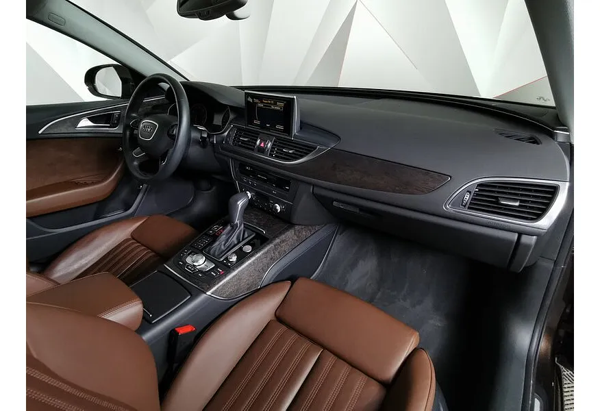 Audi A6 1.8 TFSI S tronic (190 л.с.) Коричневый в АВИЛОН. Слайд №13
