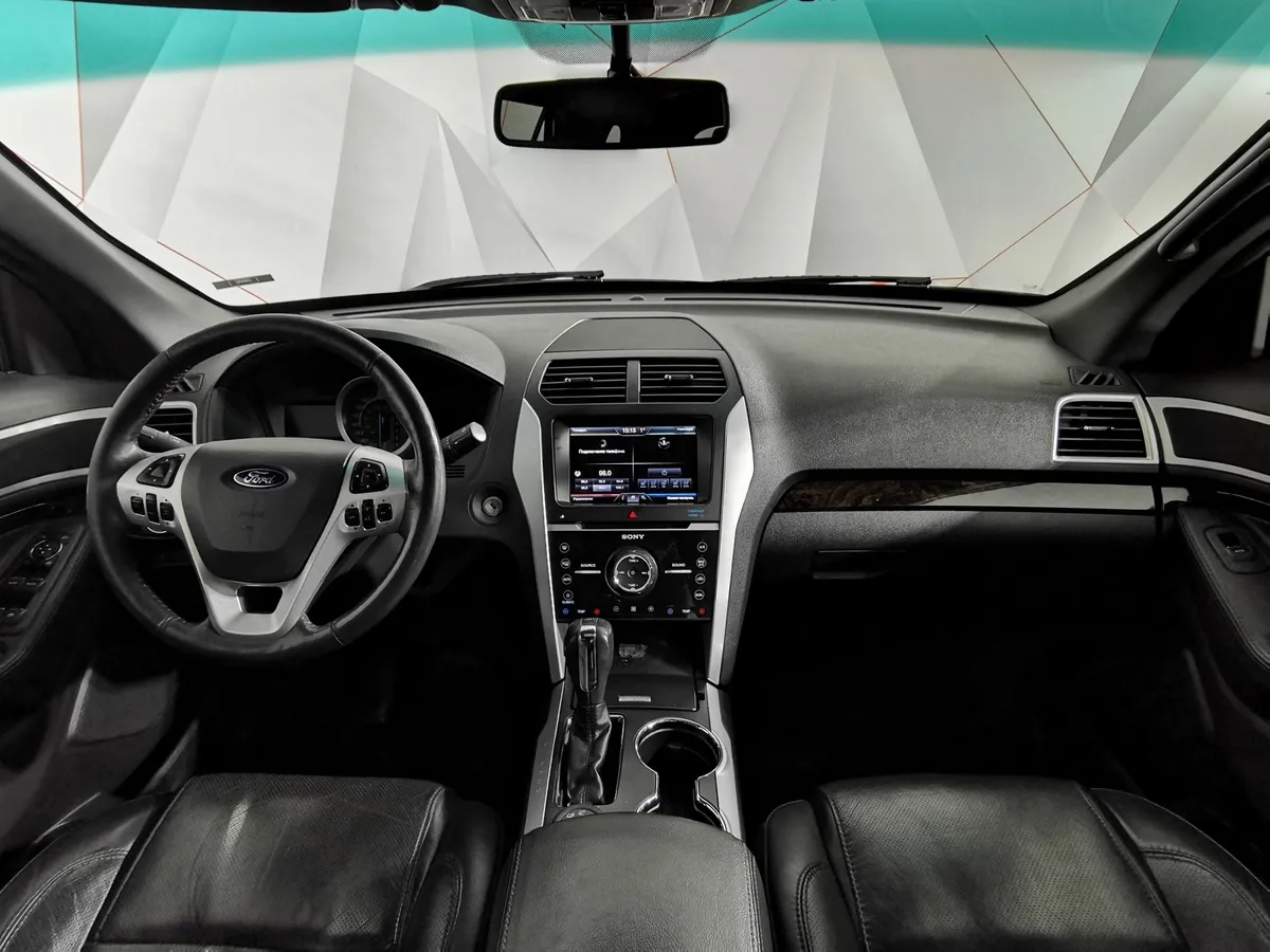 Ford Explorer 3.5 SelectShift 4WD (294 л.с.) Limited (LTD) Белый в АВИЛОН. Слайд №13