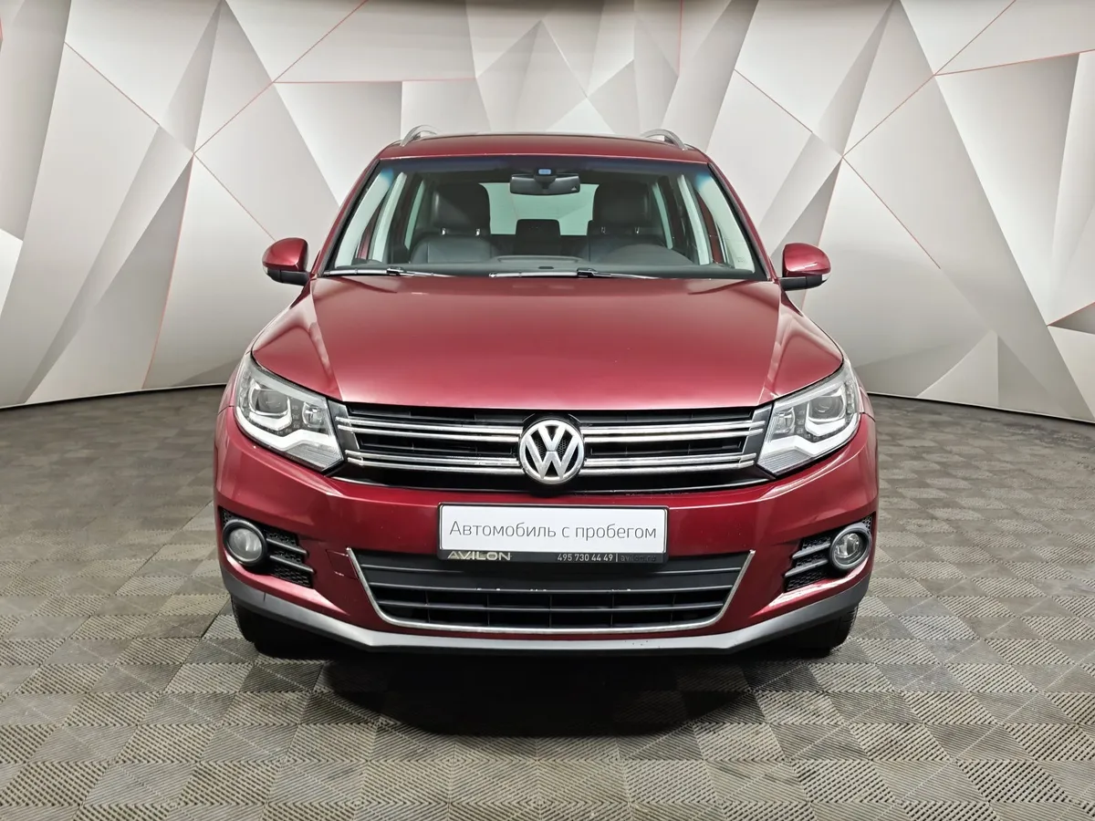 Volkswagen Tiguan 2.0 TDI 4Motion AT (140 л.с.) Sport&Style Красный в АВИЛОН. Слайд №7