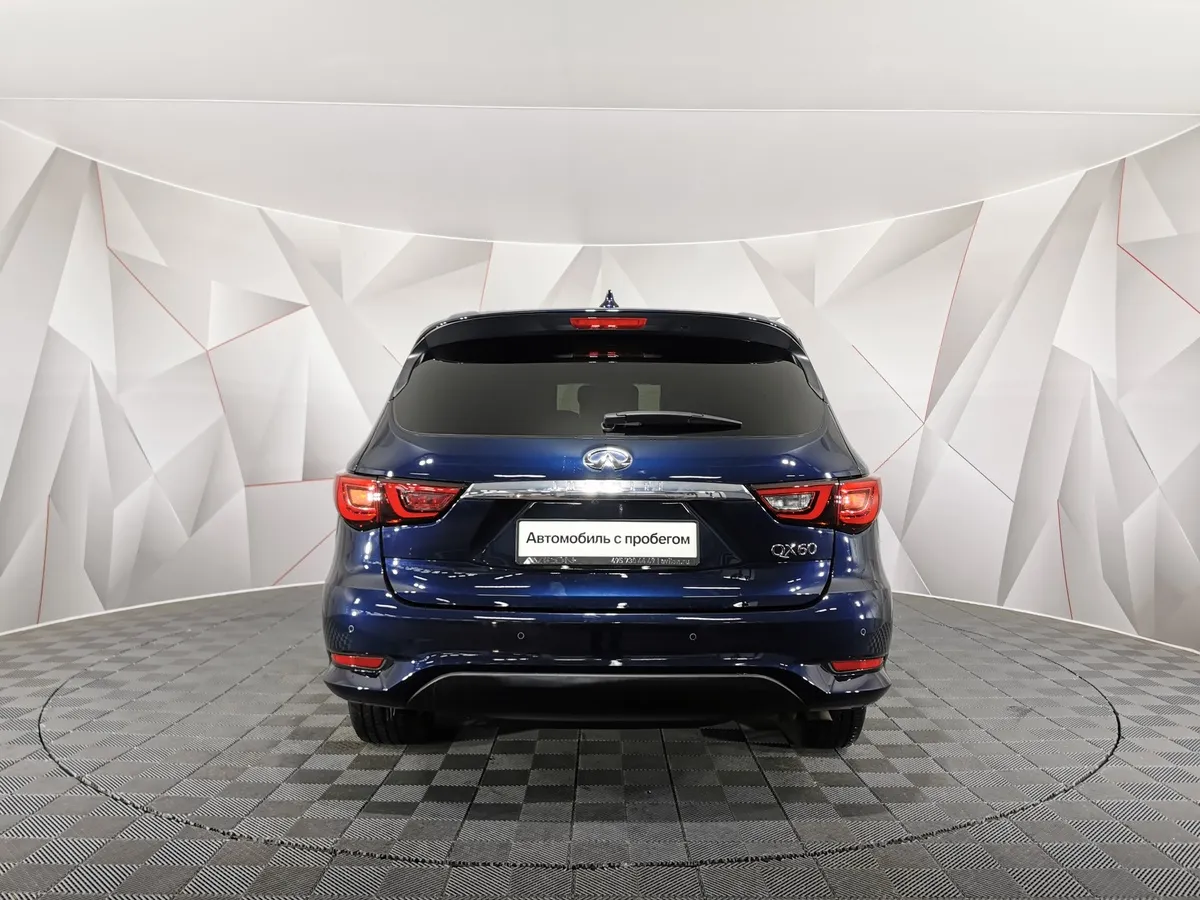 Infiniti QX60 3.5 Xtronic AWD (262 л.с.) Синий в АВИЛОН. Слайд №8