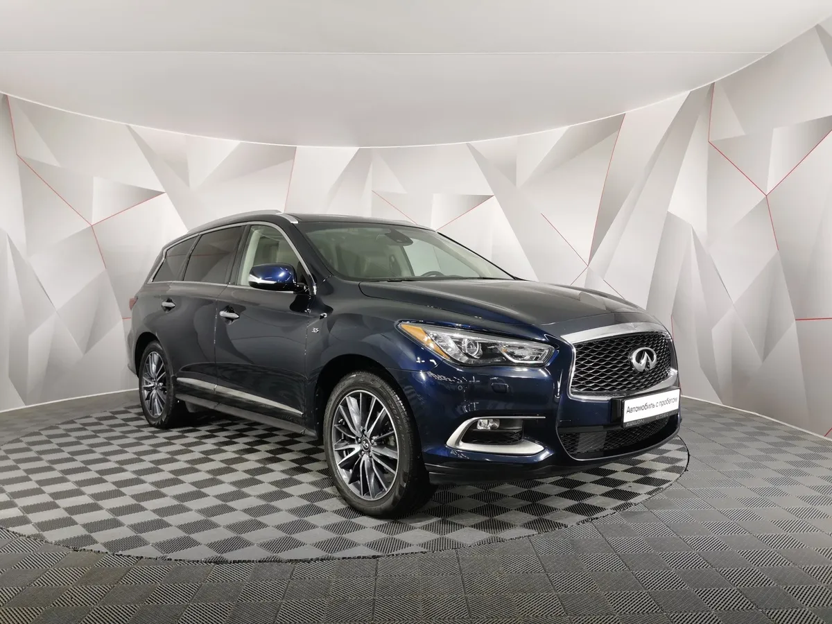 Infiniti QX60 3.5 Xtronic AWD (262 л.с.) Синий в АВИЛОН. Слайд №3