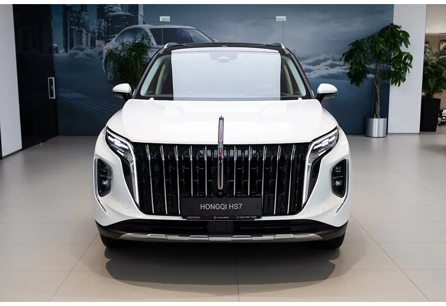 Hongqi HS7 2.0T 8AT 4WD (245 л.с.) Deluxe Белый в АВИЛОН. Слайд №4
