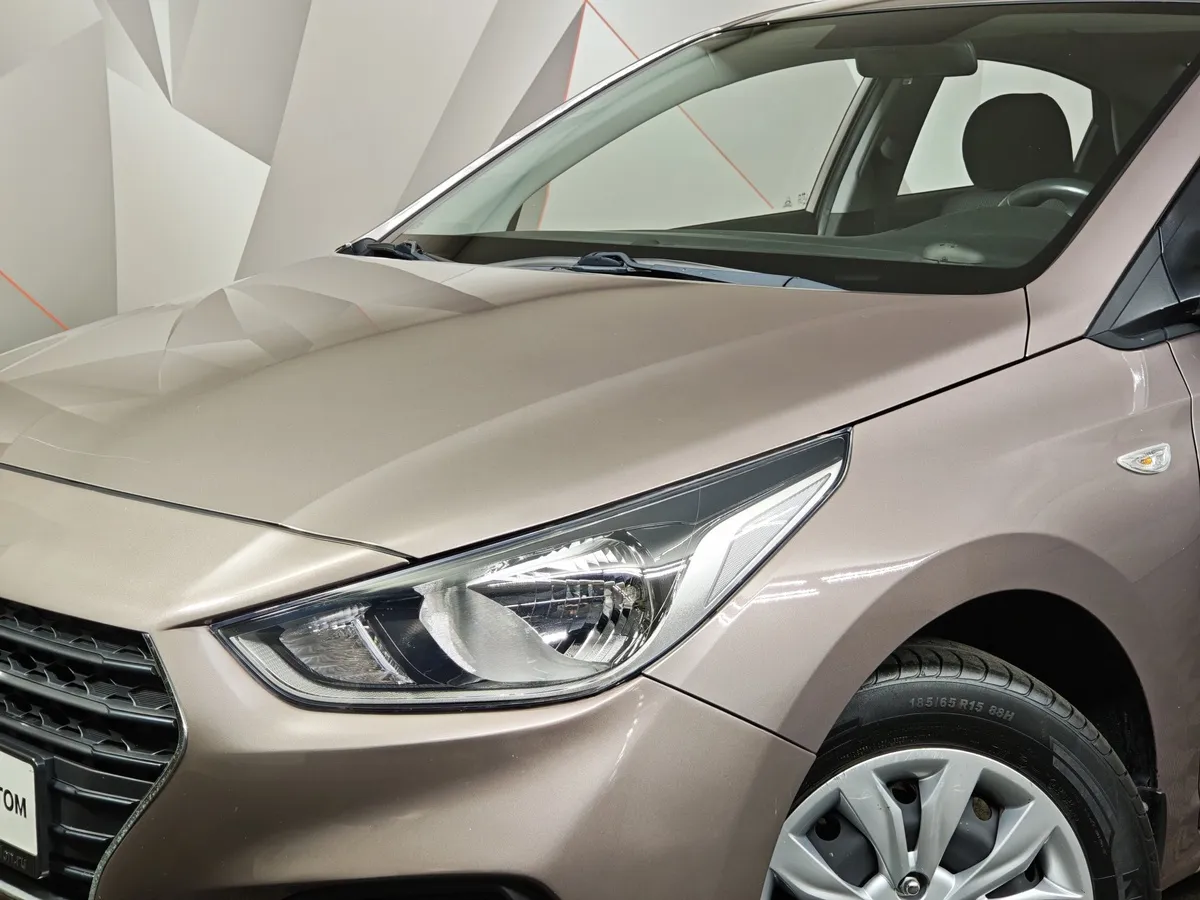 Hyundai Solaris 1.6 AT (123 л.с.) Comfort Коричневый в АВИЛОН. Слайд №10