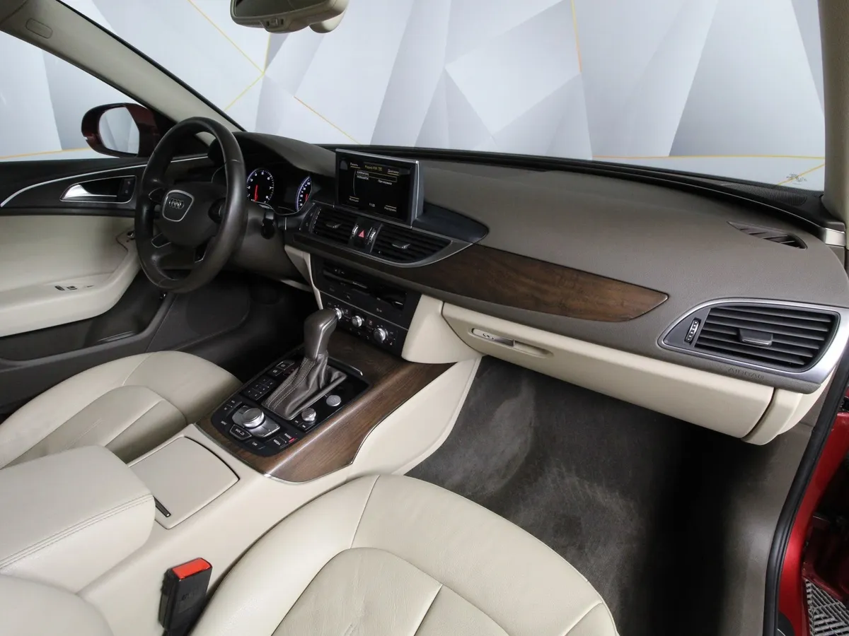 Audi A6 1.8 TFSI S tronic (190 л.с.) Красный в АВИЛОН. Слайд №10