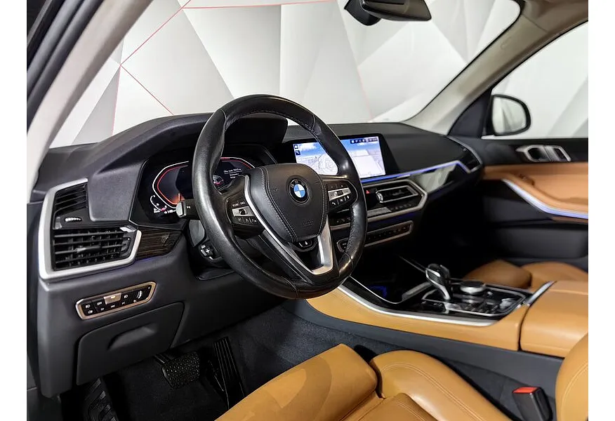 BMW X5 xDrive25d Steptronic (231 л.с.) Business Черный в АВИЛОН. Слайд №12