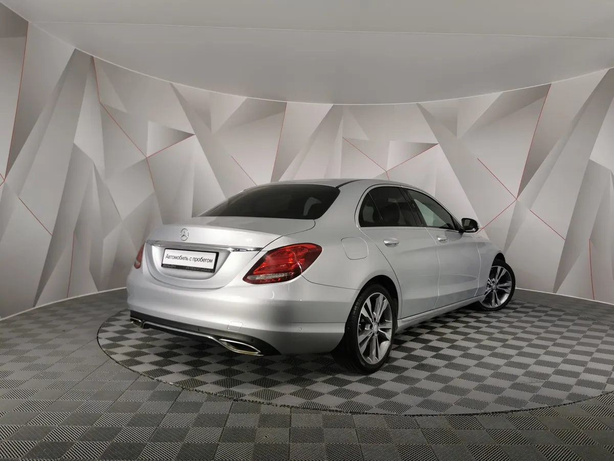 Mercedes-Benz C-Класс C 180 9G-TRONIC (150 л.с.) Avantgarde Серебристый в АВИЛОН. Слайд №2