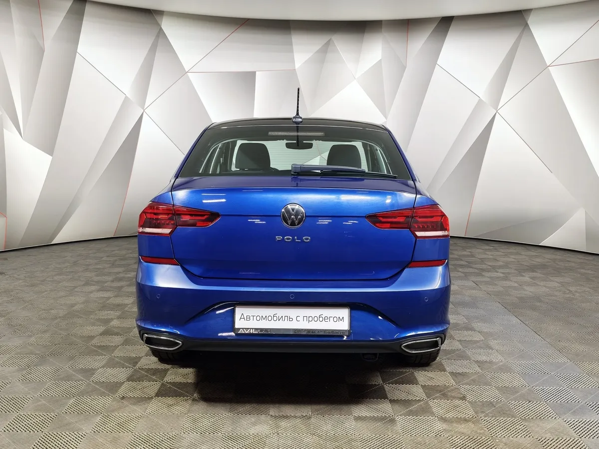 Volkswagen Polo 1.4 TSI DSG (125 л.с.) Highline Синий в АВИЛОН. Слайд №8