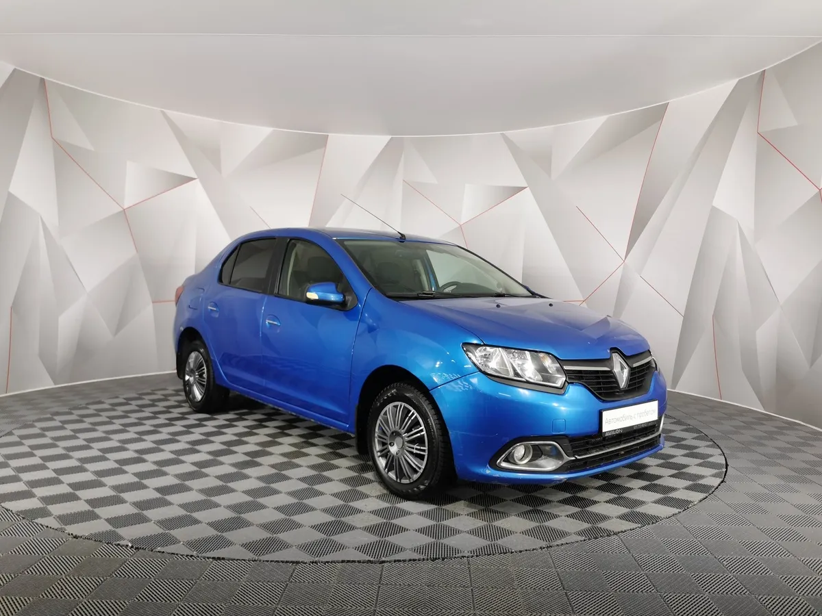 Renault Logan 1.6 AT (102 л.с.) Синий в АВИЛОН. Слайд №3