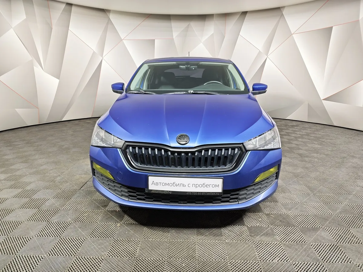 Skoda Rapid 1.6 AT (110 л.с.) Синий в АВИЛОН. Слайд №7