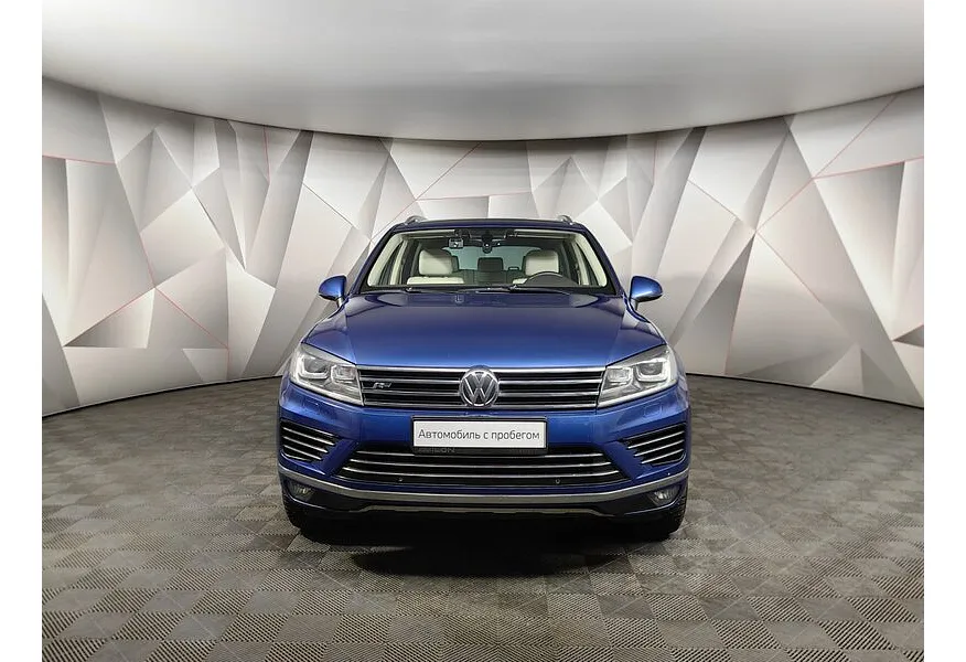 Volkswagen Touareg 3.0 TDI Tiptronic 4Motion (204 л.с.) Синий в АВИЛОН. Слайд №7