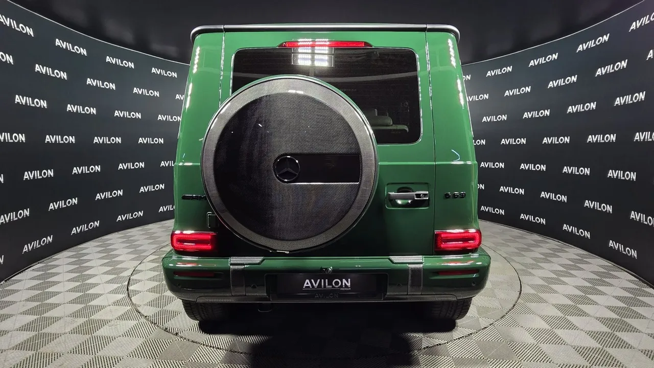 Mercedes-Benz G-Класс G 63 AMG Speedshift 4Matic (585 л.с.) Зеленый в АВИЛОН. Слайд №12