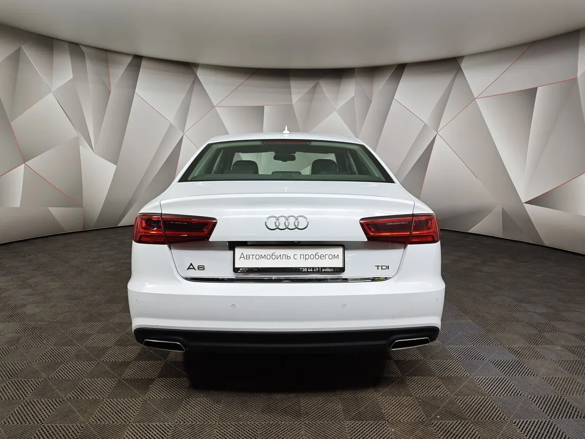 Audi A6 2.0 TDI S tronic (190 л.с.) Advance Белый в АВИЛОН. Слайд №8