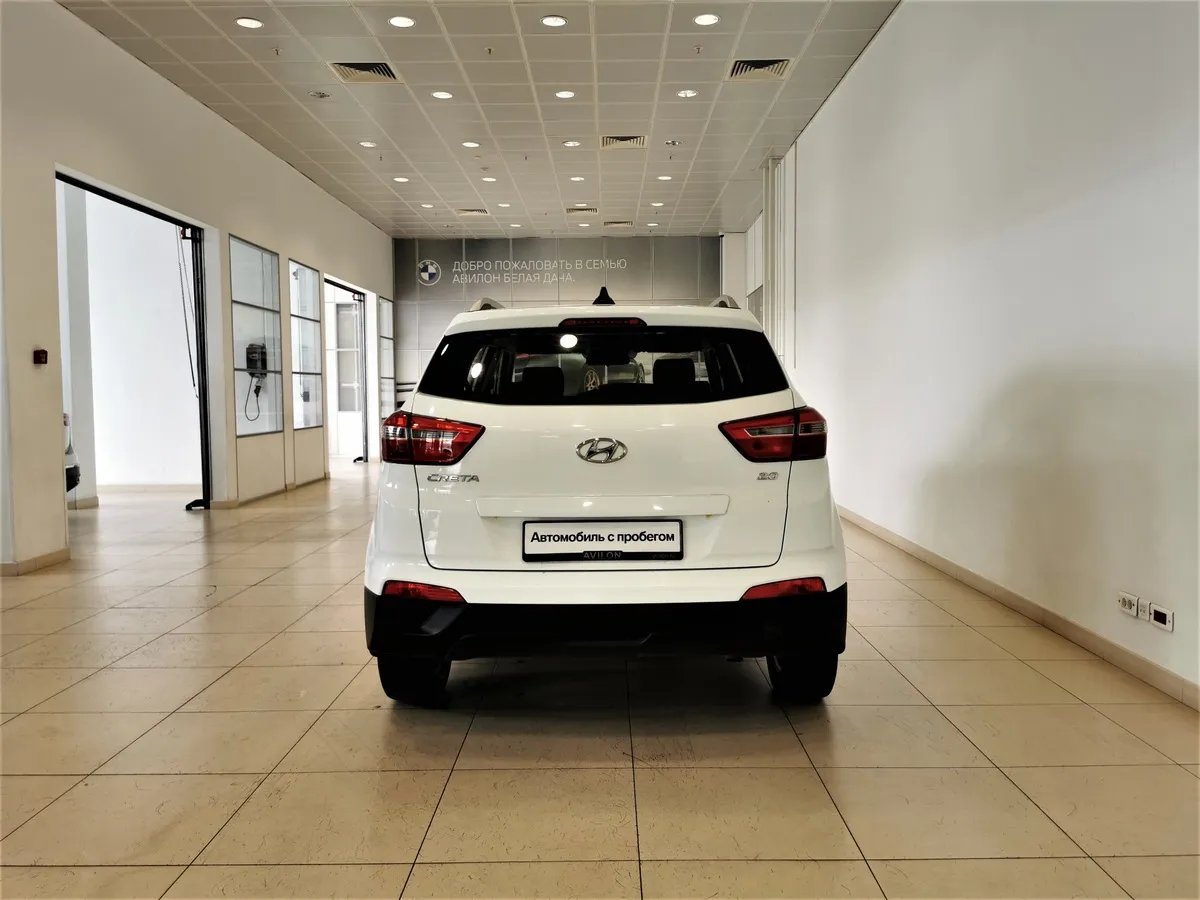 Hyundai Creta 2.0 AT AWD (149 л.с.) Travel + Advanced Белый в АВИЛОН. Слайд №8