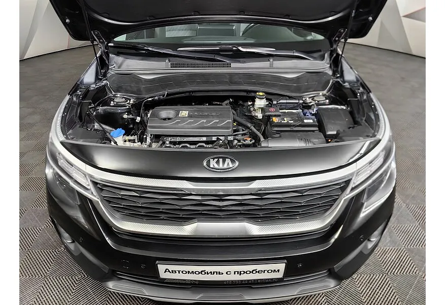 Kia Seltos 1.6 MPI AT 4WD (121 л.с.) Style Черный в АВИЛОН. Слайд №11