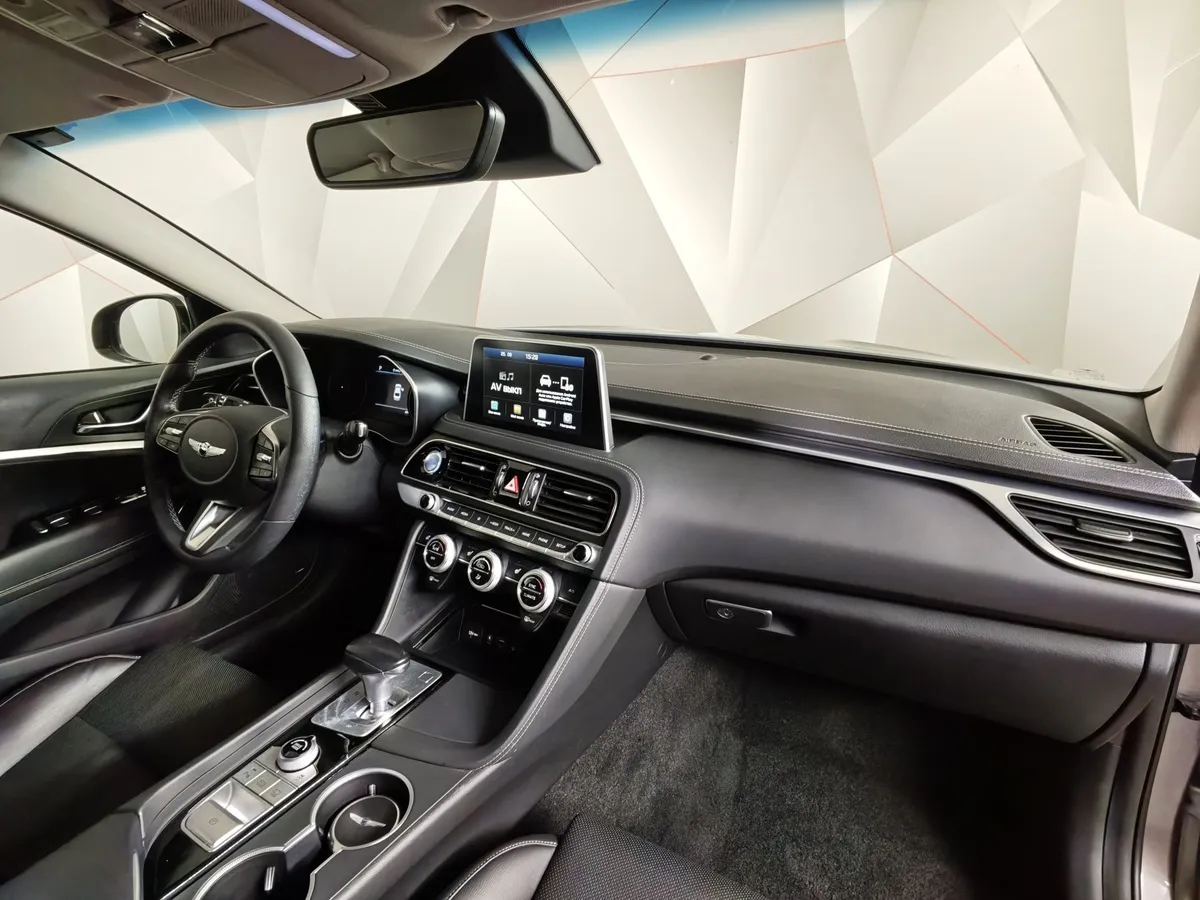 Genesis G70 2.0 T AT AWD (197 л.с.) Business Серебристый в АВИЛОН. Слайд №13