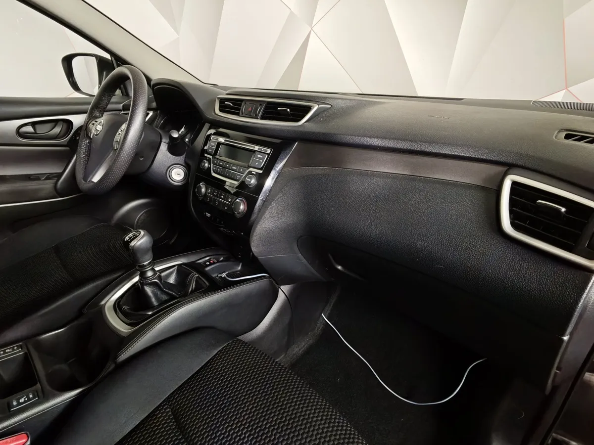 Nissan Qashqai 2.0 MT (144 л.с.) Черный в АВИЛОН. Слайд №12