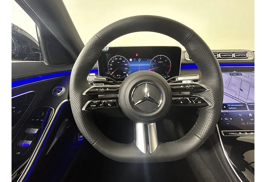 АВИЛОН - Mercedes-Benz S-Класс S 450 d 9G-TRONIC 4MATIC (330 л.с.) Черный - slide 7
