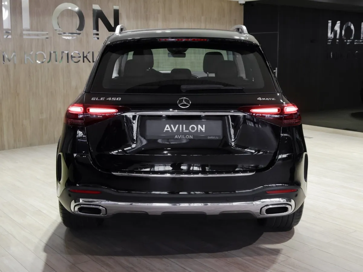 Mercedes-Benz GLE 450 4MATIC 9G-TRONIC (367 л.с.) Черный в АВИЛОН. Слайд №4