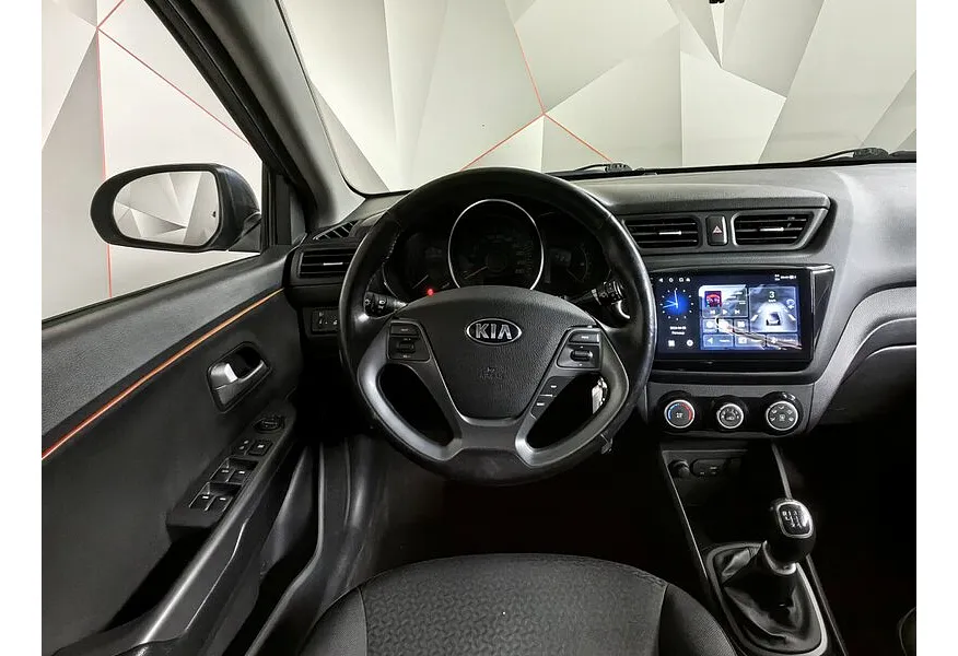 Kia Rio 1.6 6MT (123 л.с.) Comfort RS Plus Голубой в АВИЛОН. Слайд №20