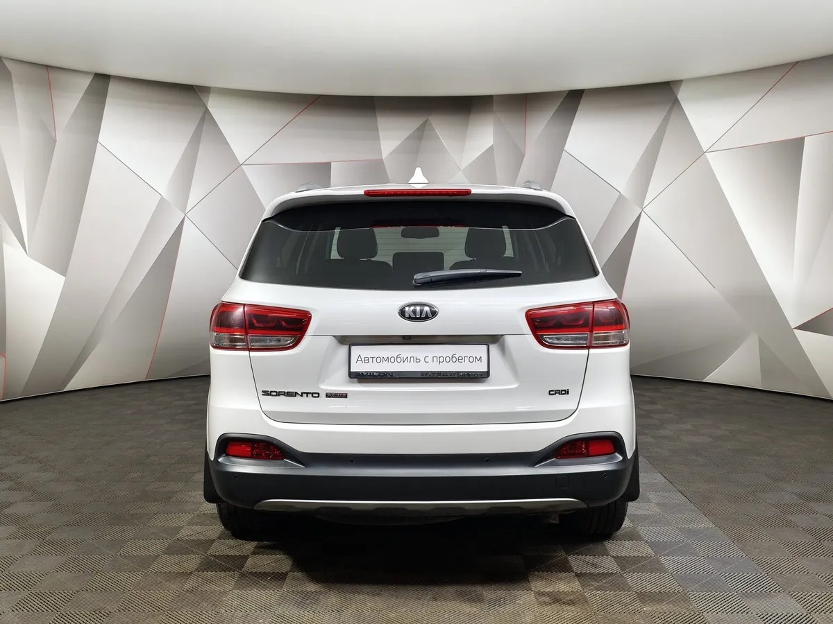 Kia Sorento 2.2 D AT AWD (5 мест) (200 л.с.) Prestige Белый в АВИЛОН. Слайд №8