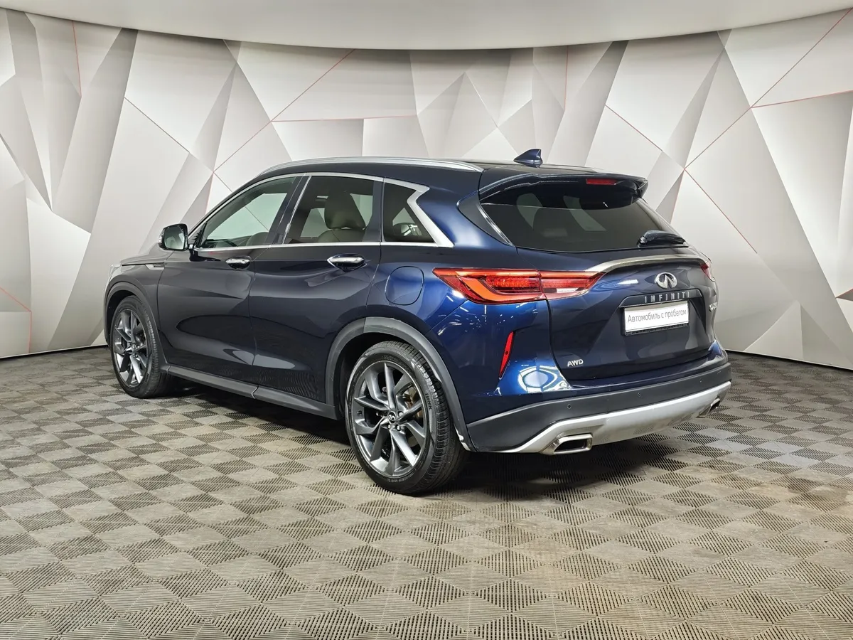 Infiniti QX50 2.0 VC-T CVT AWD (249 л.с.) Синий в АВИЛОН. Слайд №4