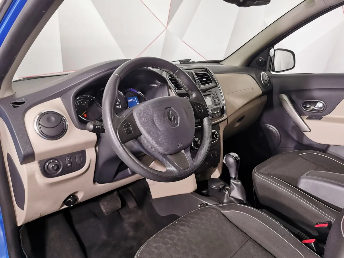 Renault Logan 1.6 AT (102 л.с.) Синий в АВИЛОН. Слайд №18