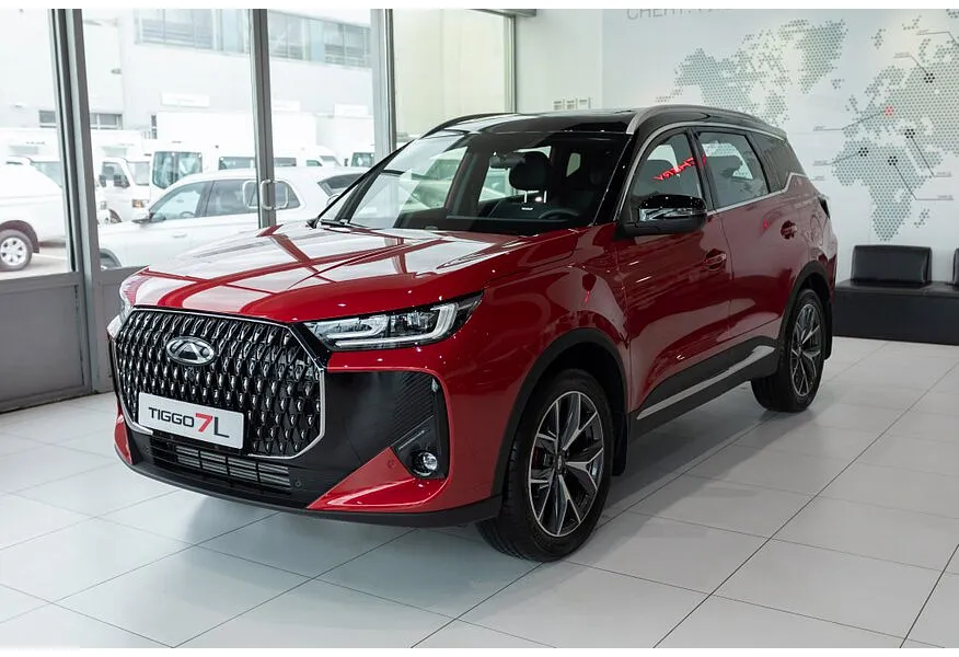 АВИЛОН - Chery Tiggo 7L 1.6T DCT 4WD (150 л.с.) Prime (2 цвета) Красный - slide 0
