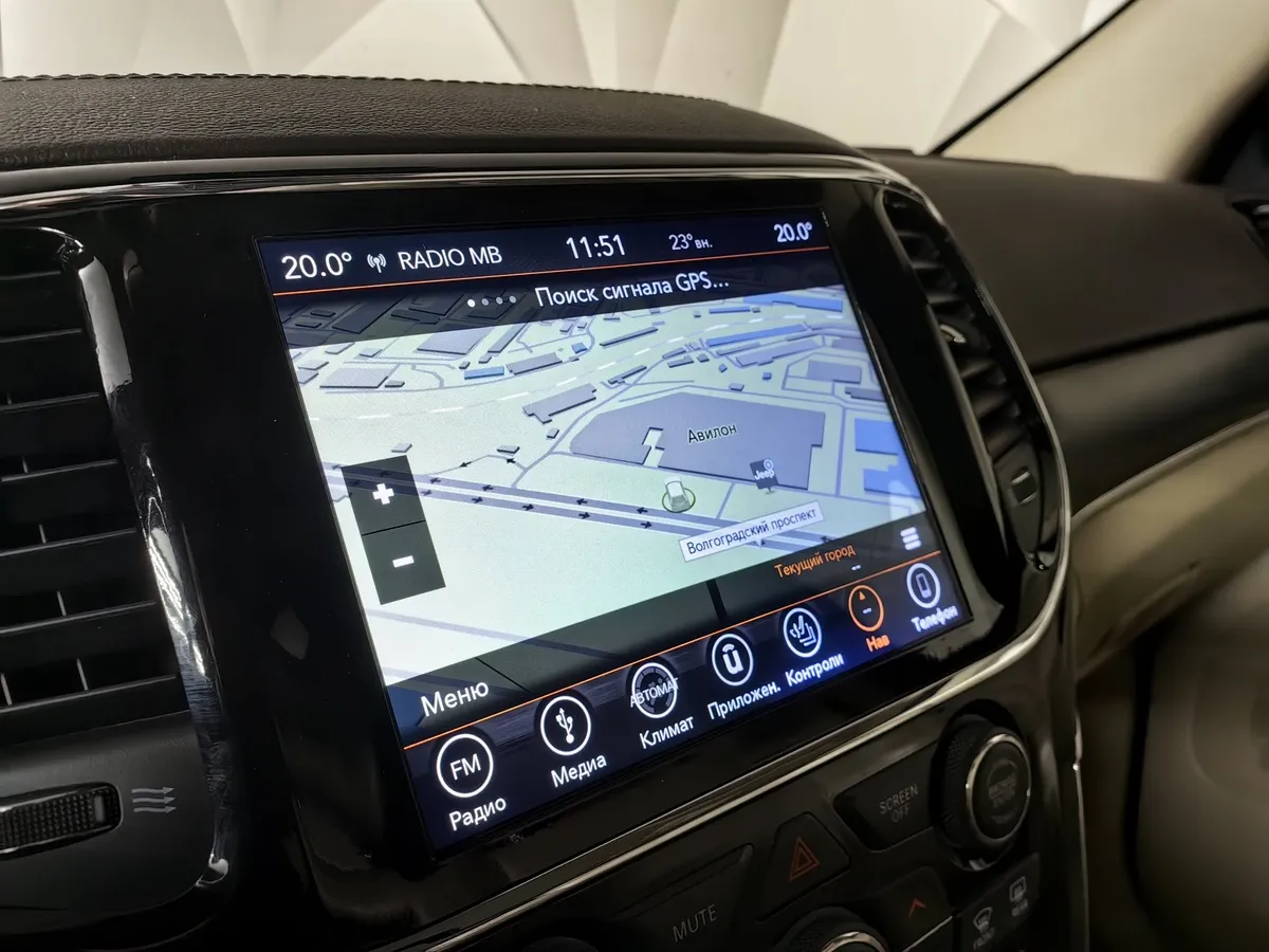 Jeep Grand Cherokee 3.6 AT AWD (286 л.с.) Overland Черный в АВИЛОН. Слайд №22
