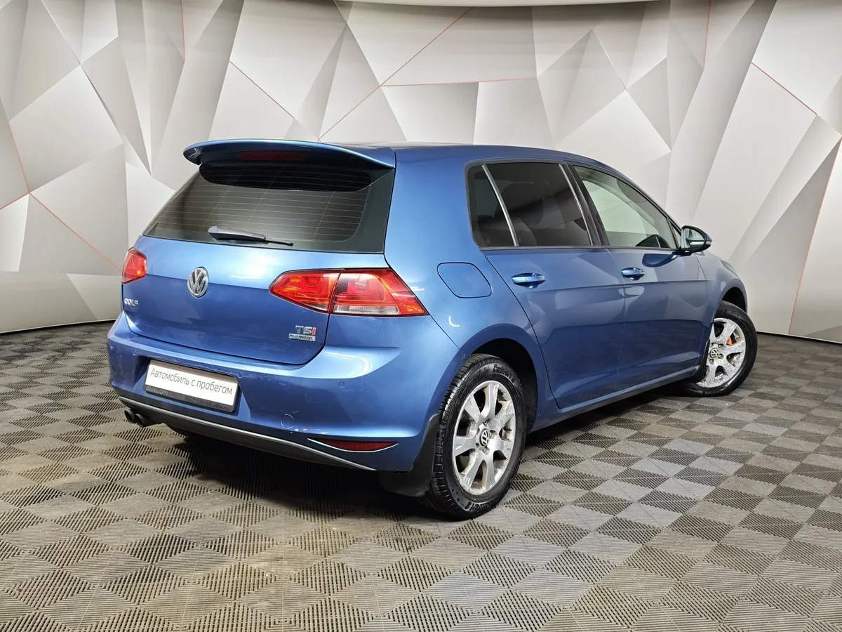 Volkswagen Golf 1.4 TSI BlueMotion DSG (122 л.с.) Comfortline Голубой в АВИЛОН. Слайд №2