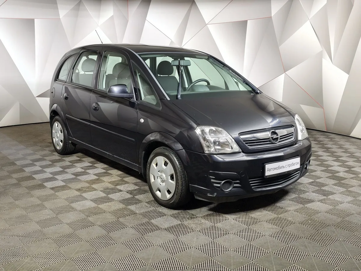 Opel Meriva 1.6 Twinport MT (105 л.с.) Черный в АВИЛОН. Слайд №3