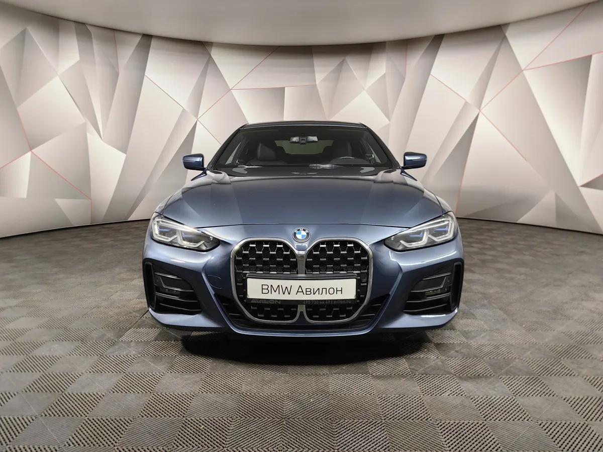 BMW 4 серия 420i AT (184 л.с.) M Sport Pure Синий в АВИЛОН. Слайд №3