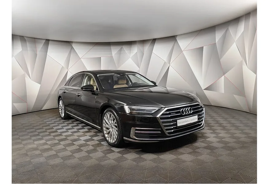 Audi A8 3.0 TFSI L tiptronic quattro (340 л.с.) Черный в АВИЛОН. Слайд №3