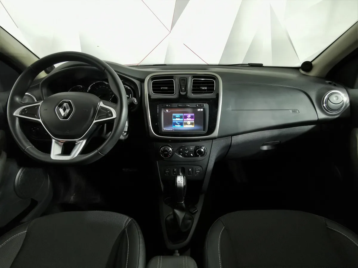 Renault Sandero 1.6 CVT (113 л.с.) Stepway Life City Красный в АВИЛОН. Слайд №13