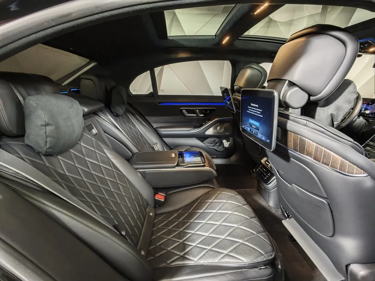 Mercedes-Benz S-Класс S 350 d 9G-Tronic 4Matic (313 л.с.) Черный в АВИЛОН. Слайд №15