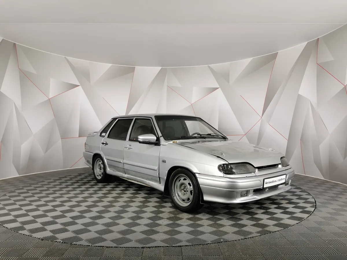 ВАЗ (Lada) 2115 1.6 MT 8 кл (Евро-3) (81 л.с.) Серебристый в АВИЛОН. Слайд №3