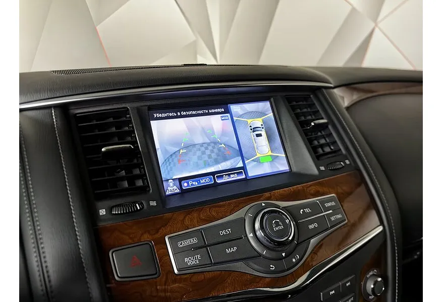 Infiniti QX80 5.6 АТ AWD (405 л.с.) Черный в АВИЛОН. Слайд №21