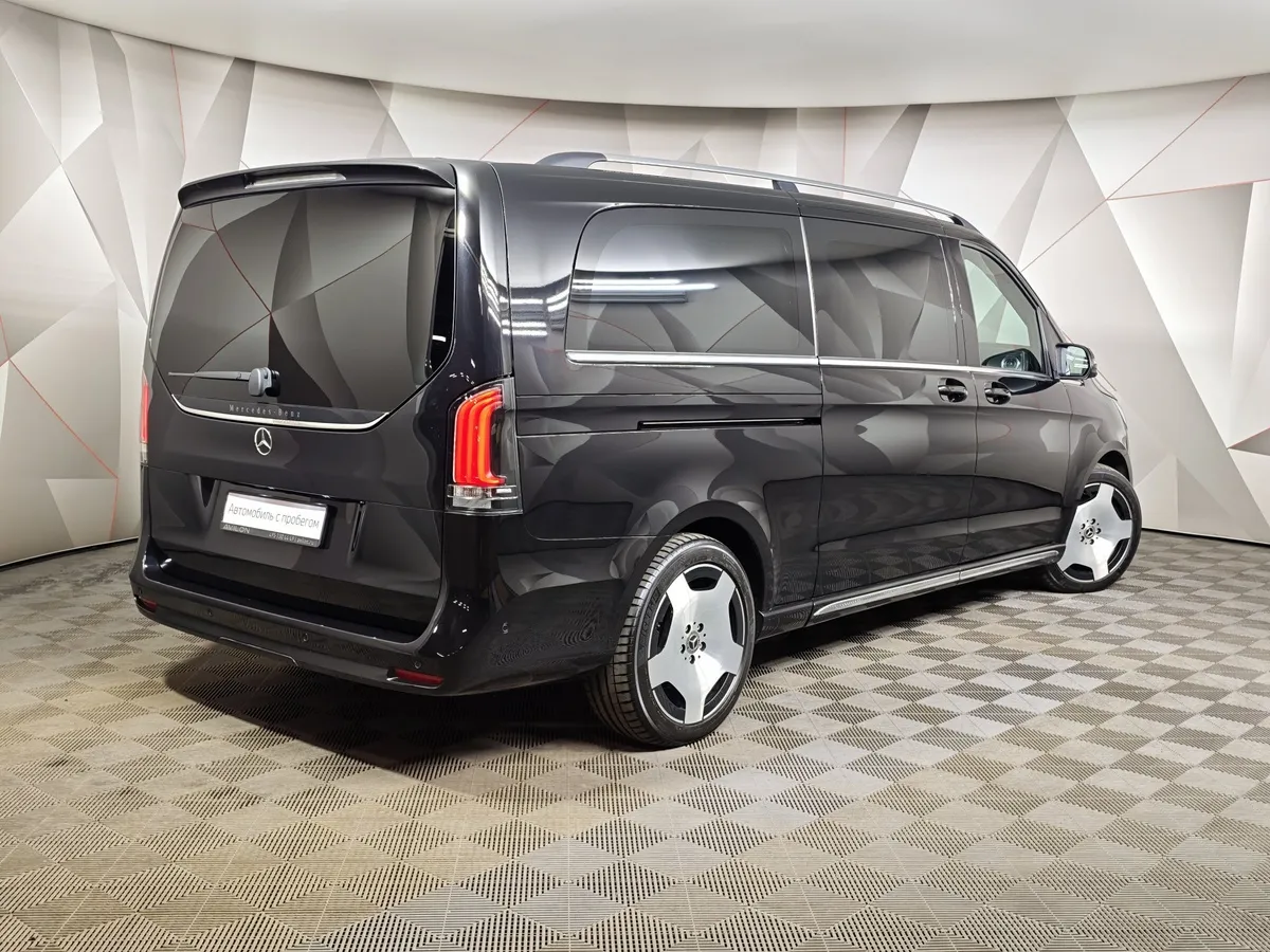 Mercedes-Benz V-Класс V 300 L3 4Motion 9G-Tronic (239 л.с.) Черный в АВИЛОН. Слайд №2
