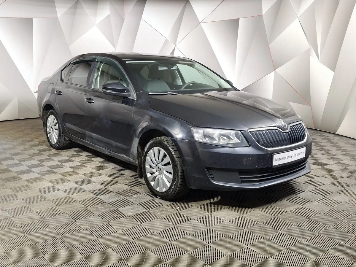 Skoda Octavia 1.6 MPI AT (110 л.с.) Черный в АВИЛОН. Слайд №3