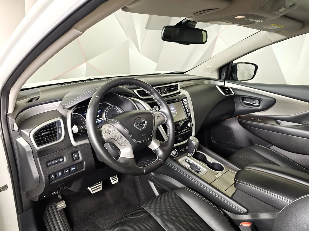 Nissan Murano 3.5 Xtronic AWD (249 л.с.) Белый в АВИЛОН. Слайд №19