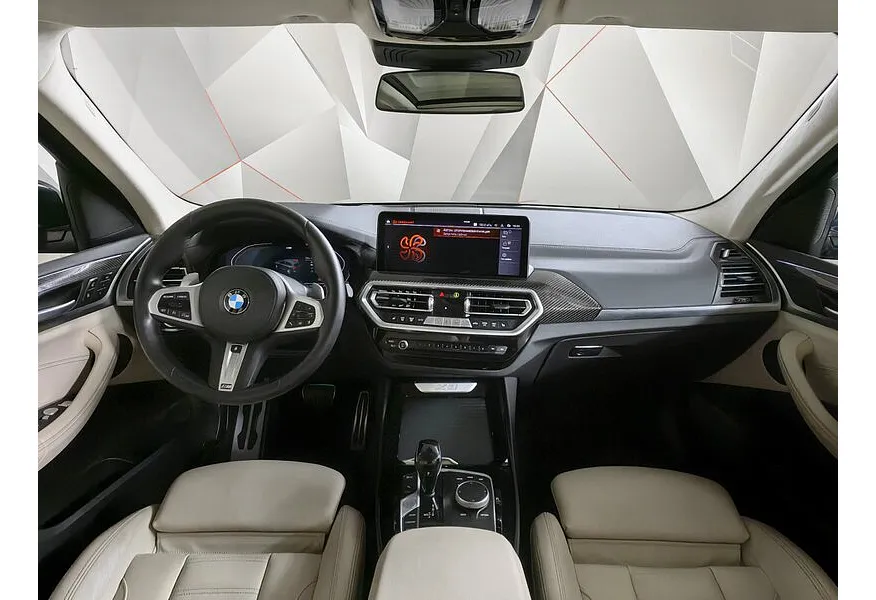 BMW X3 xDrive30d AT (249 л.с.) M Sport Plus Серый в АВИЛОН. Слайд №11
