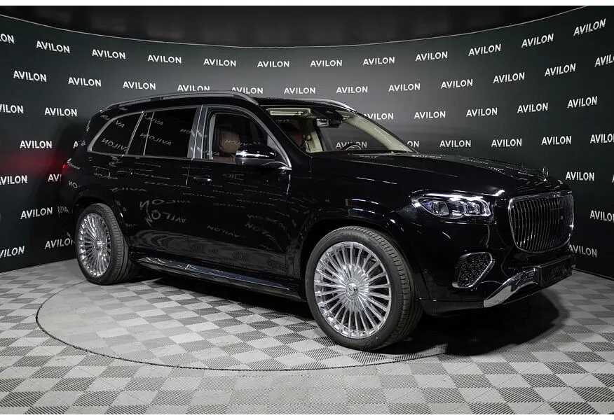 Mercedes-Benz GLS 600 9G-Tronic 4Matic (557 л.с.) Черный в АВИЛОН. Слайд №2