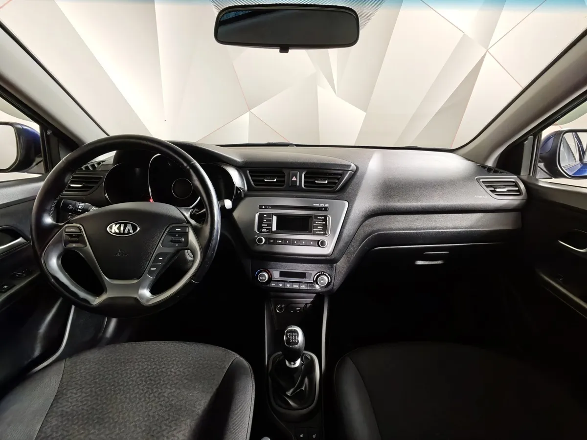 Kia Rio 1.6 6MT (123 л.с.) Синий в АВИЛОН. Слайд №14