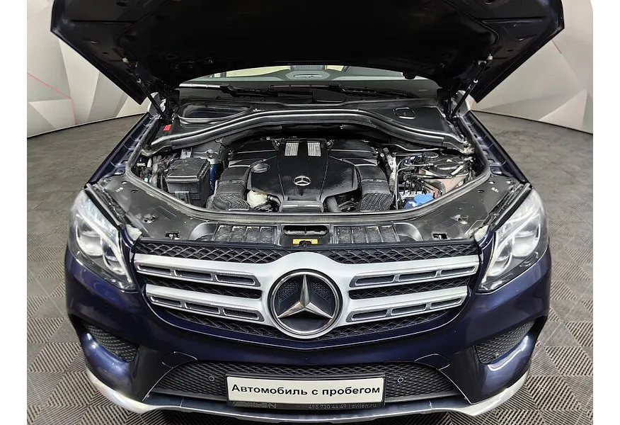 Mercedes-Benz GLS 400 4MATIC 9G-TRONIC (333 л.с.) Особая серия Синий в АВИЛОН. Слайд №11