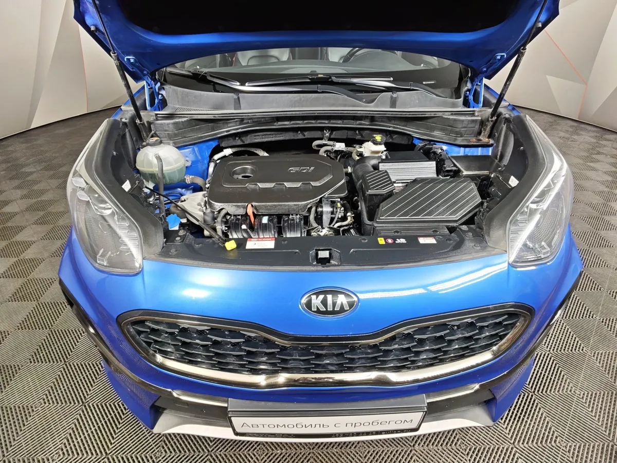 Kia Sportage 2.4 AT 4WD (184 л.с.) GT Line Синий в АВИЛОН. Слайд №11