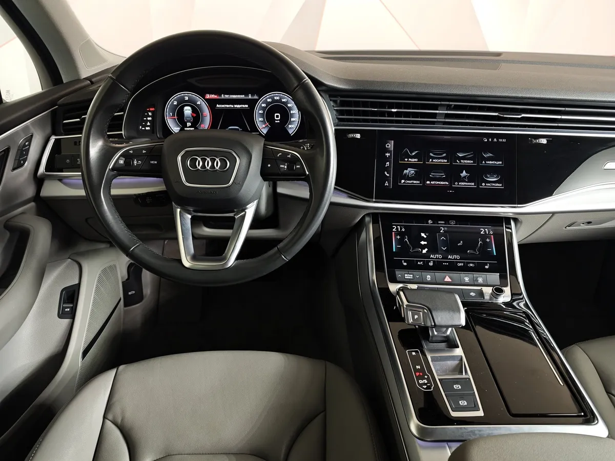 Audi Q7 3.0 TDI Tiptronic quattro (249 л.с.) Sport Синий в АВИЛОН. Слайд №20