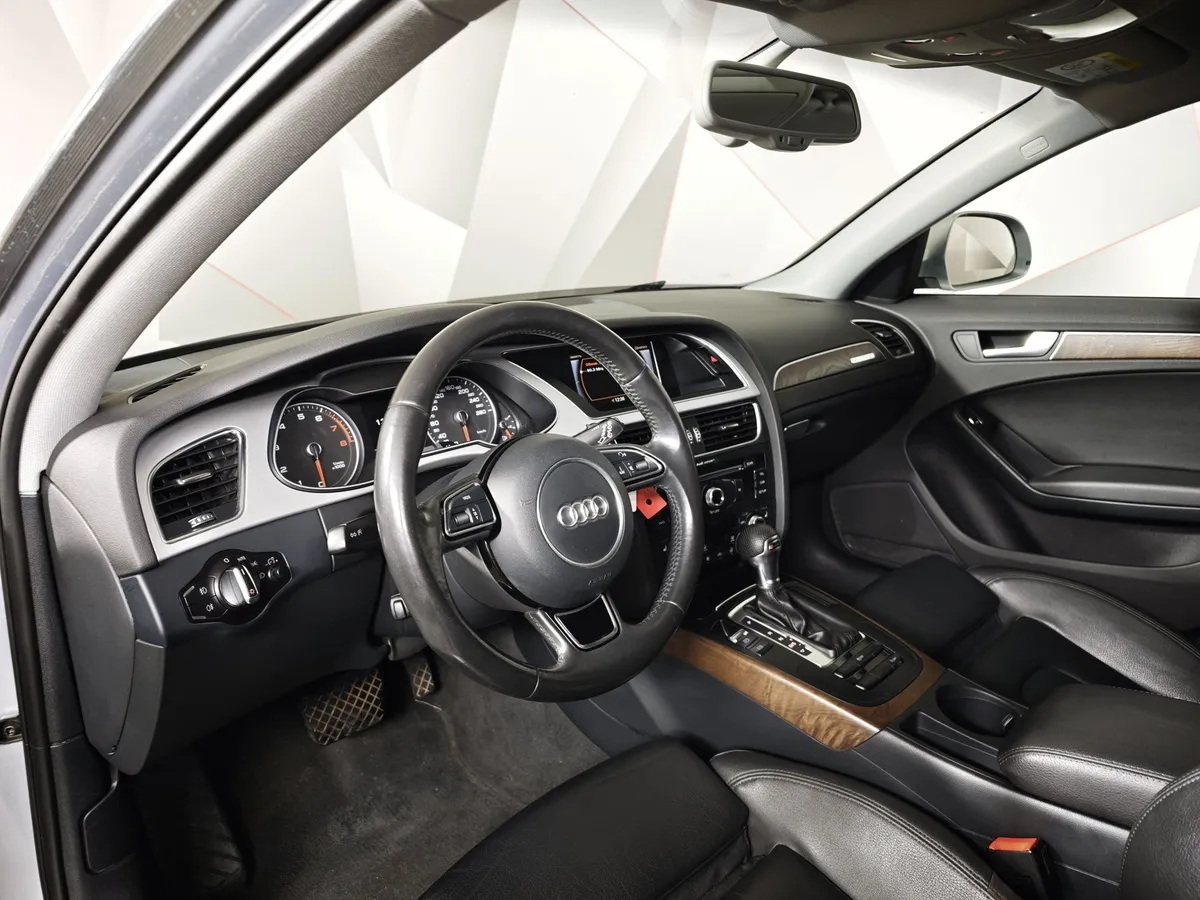 Audi A4 2.0 TFSI S tronic quattro (225 л.с.) Серебристый в АВИЛОН. Слайд №18
